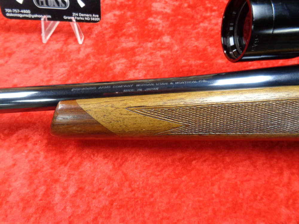 1986 Browning Medallion 308 Winchester A Bolt BBR Wood Stock Scope WE TRADE-img-17