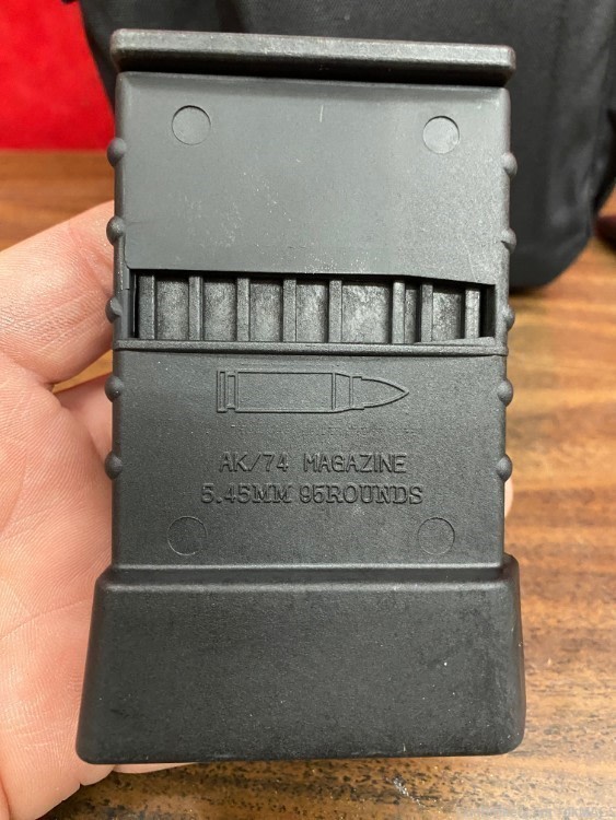 AK-74 Tantal Dual Drum 95rd 5.45x39 Magazine Mag Clip-img-9