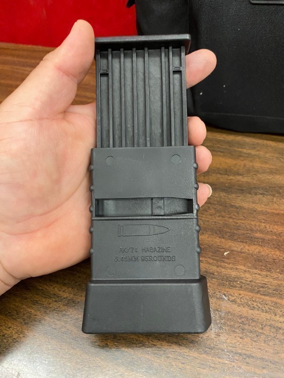 AK-74 Tantal Dual Drum 95rd 5.45x39 Magazine Mag Clip-img-10