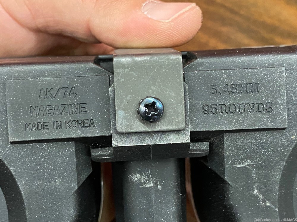 AK-74 Tantal Dual Drum 95rd 5.45x39 Magazine Mag Clip-img-4