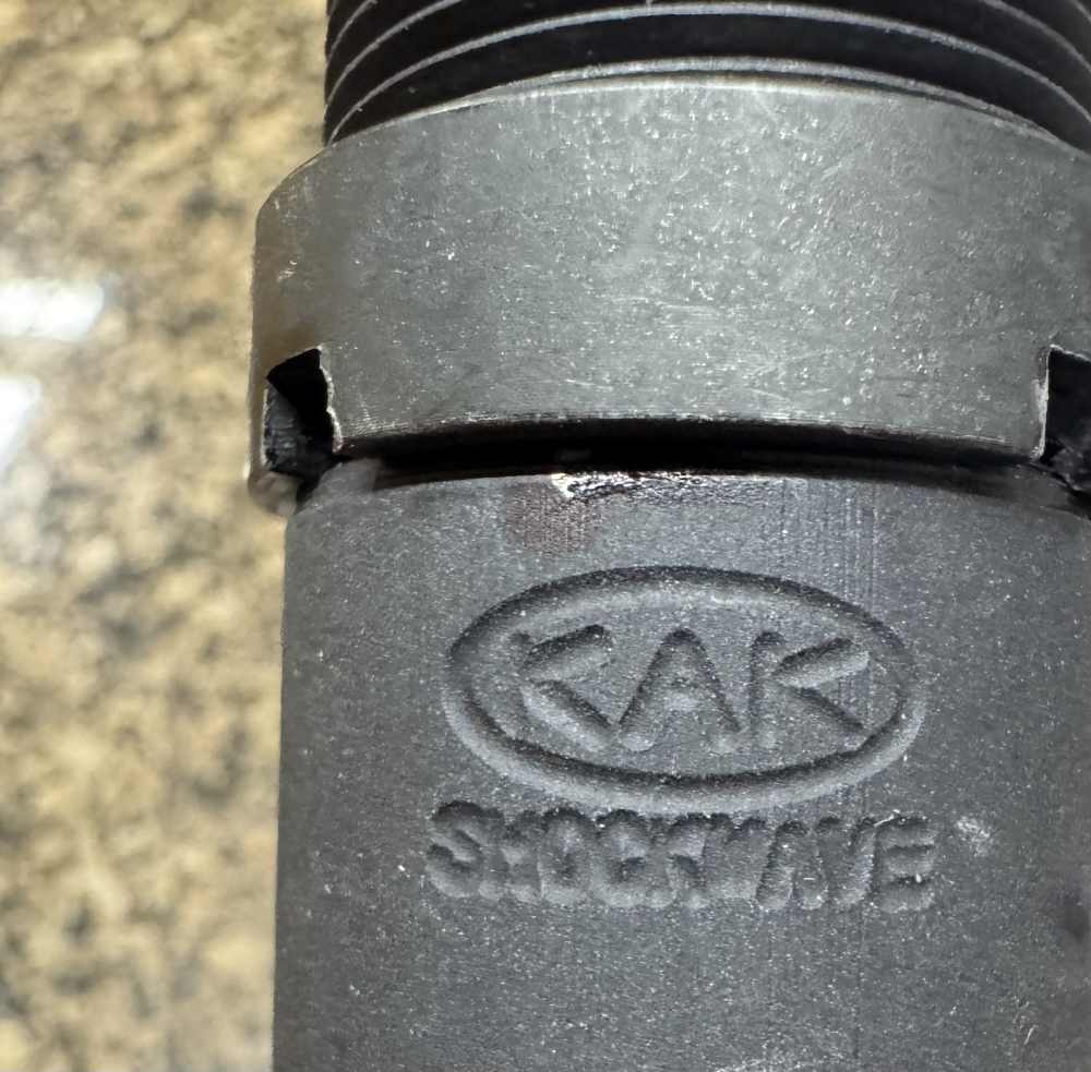 KAK Industry Shockwave Pistol Buffer Tube Matte Black-img-1