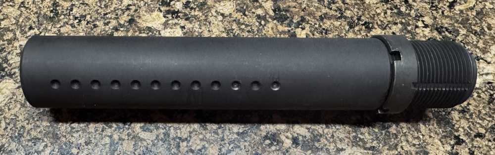 KAK Industry Shockwave Pistol Buffer Tube Matte Black-img-0