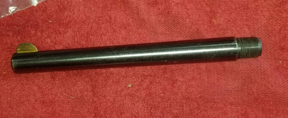 Iver Johnson Target sealed 8 revolver barrel original solid frame-img-0
