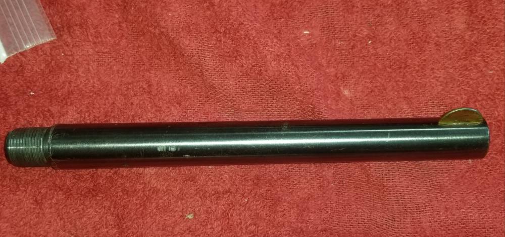 Iver Johnson Target sealed 8 revolver barrel original solid frame-img-1