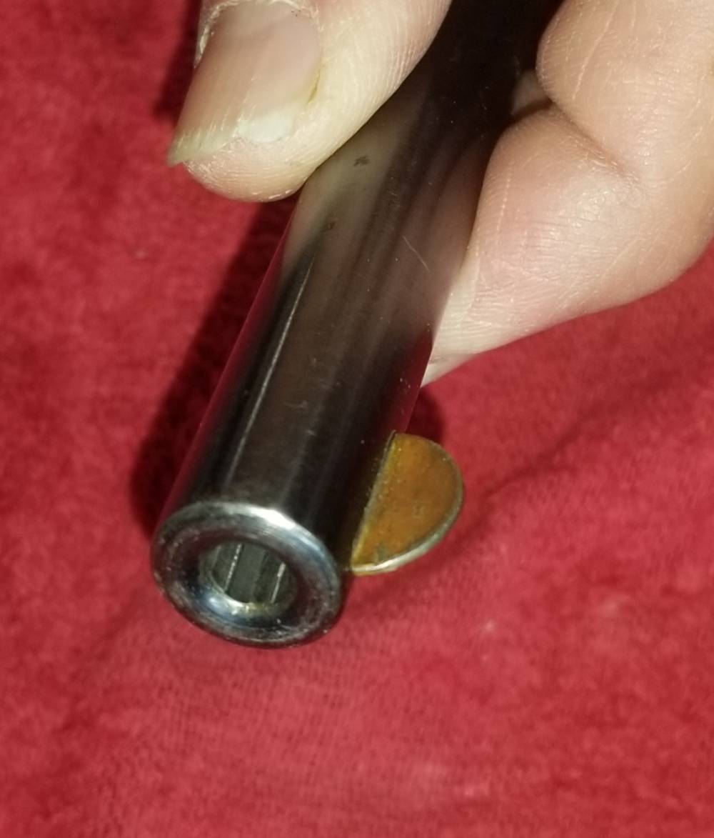 Iver Johnson Target sealed 8 revolver barrel original solid frame-img-2