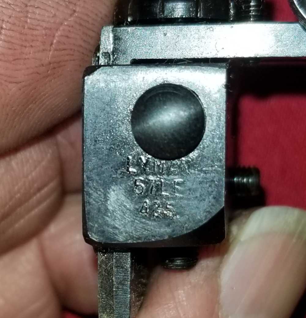 Lyman 57LE receiver sight new for no 4 or 5 Enfields-img-4
