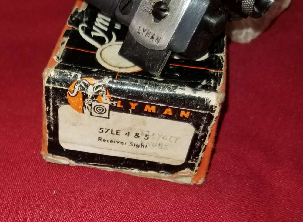 Lyman 57LE receiver sight new for no 4 or 5 Enfields-img-1