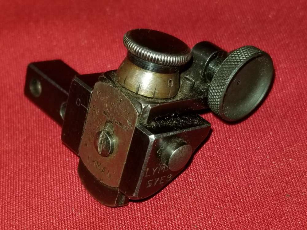 Lyman 57ES receiver sight Winchester or Remington -img-0