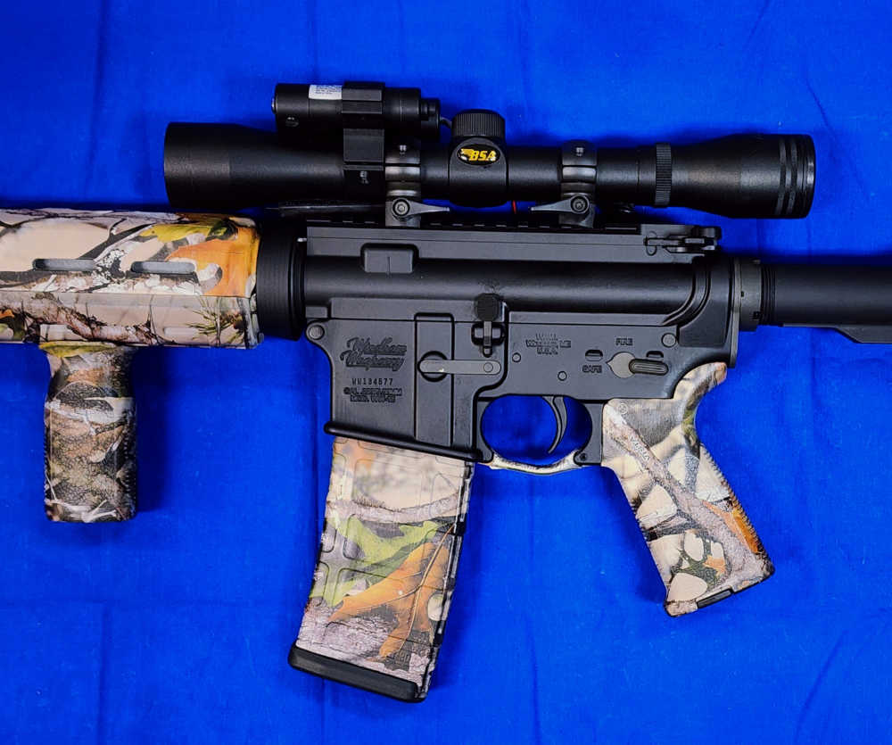 MINT WINDHAM WEAPONRY CAMO WW-15 AR-15 5.56 16" W/ SCOPE 2013-img-6
