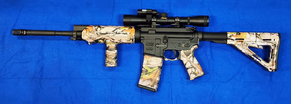 MINT WINDHAM WEAPONRY CAMO WW-15 AR-15 5.56 16" W/ SCOPE 2013-img-4