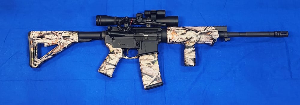 MINT WINDHAM WEAPONRY CAMO WW-15 AR-15 5.56 16" W/ SCOPE 2013-img-0