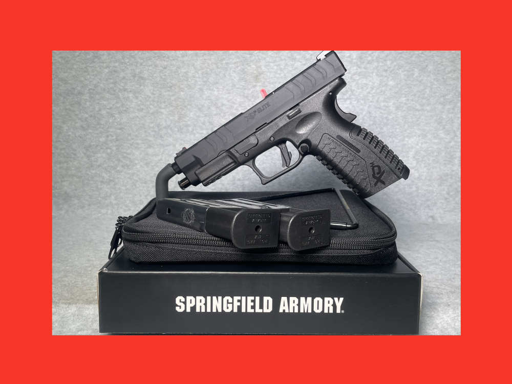 SPRINGFIELD Armory XD-M 9mm Pistol OSP 4.5” OPTICS Ready NIB XDM ELITE-img-0
