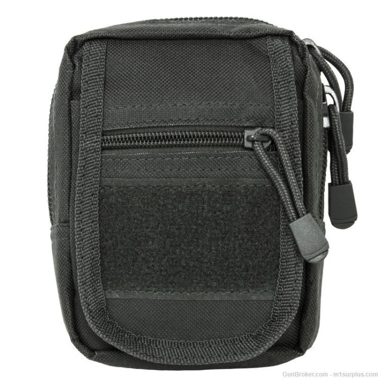 Concealed Carry Black Molle Gun Pouch Fits Kimber EVO SP Micro Size 380-img-0