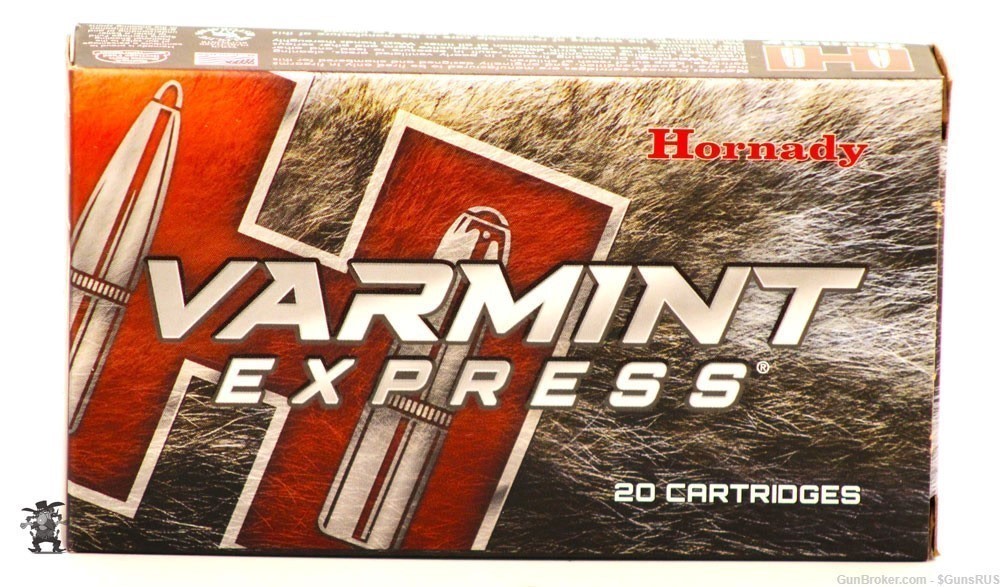 Hornady VARMINT EXPRESS- 22-250 Varmint V-Max 50 Grain 20 Rds-img-1