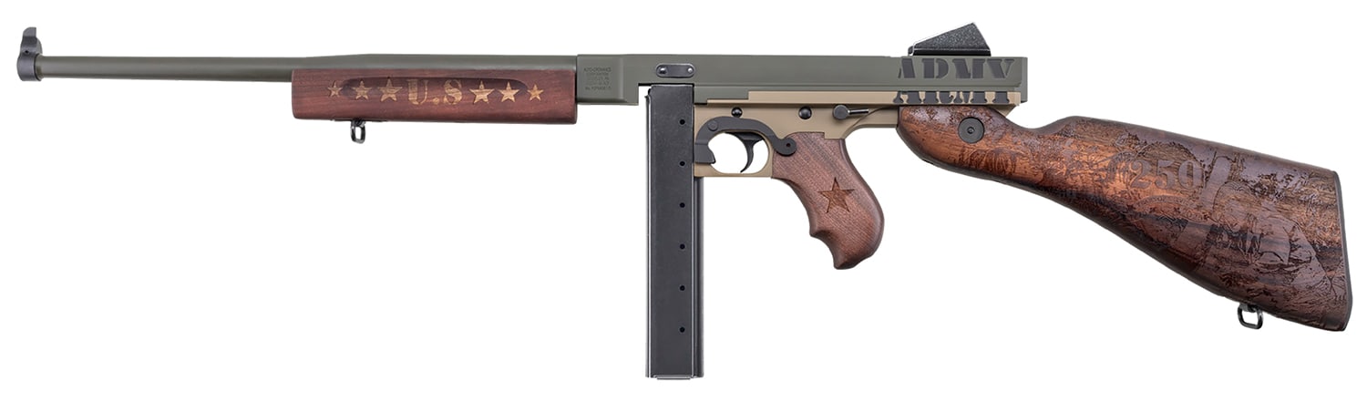 Thompson TM1C4 Army 45 ACP Tactical Rifle 16.50 Walnut TM1C4-img-0