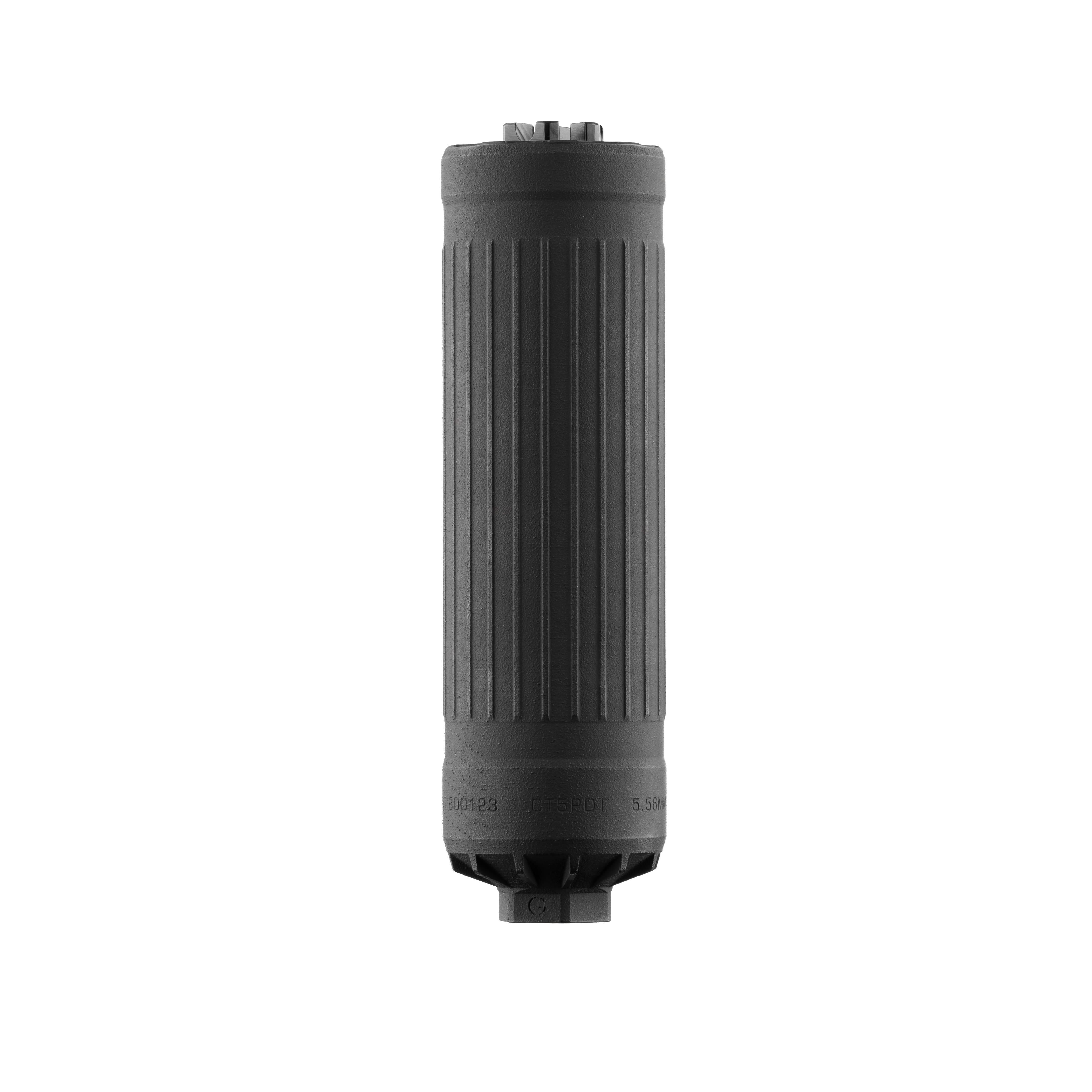 Dead Air CT5P Patrol 6mm/5.56 NATO Suppressor 1.60 Black CT5PDTBLK0528-img-0