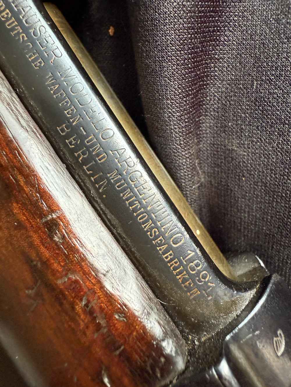 Argentine Model 1891/31 Engineer's Bolt Action Mauser Carbine, 7.65x53mm -img-14
