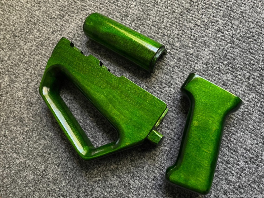 Custom AK Pistol Full Wrap Hand Guard Set w/ Matching Pistol Grip AK47 NAK9-img-3