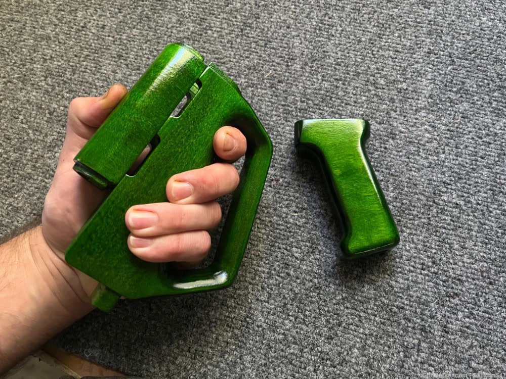 Custom AK Pistol Full Wrap Hand Guard Set w/ Matching Pistol Grip AK47 NAK9-img-2