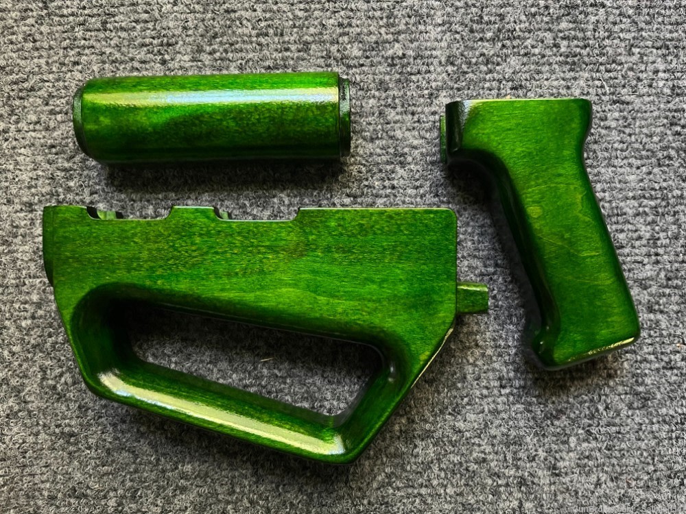 Custom AK Pistol Full Wrap Hand Guard Set w/ Matching Pistol Grip AK47 NAK9-img-0