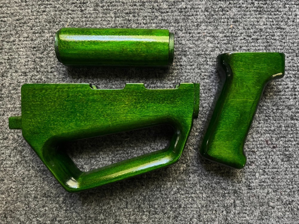Custom AK Pistol Full Wrap Hand Guard Set w/ Matching Pistol Grip AK47 NAK9-img-4