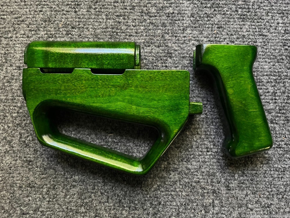 Custom AK Pistol Full Wrap Hand Guard Set w/ Matching Pistol Grip AK47 NAK9-img-8