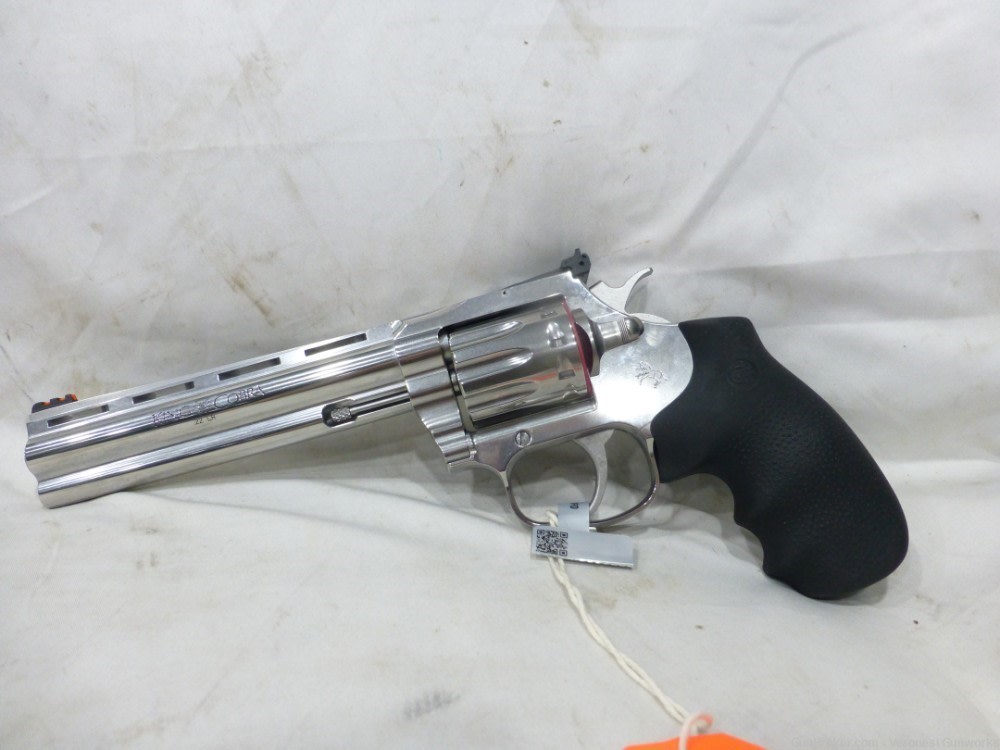 NIB Colt King Cobra Model D 22 LR 10 Shot Cylinder 6" KCOBRA22-SP6RFO-img-4