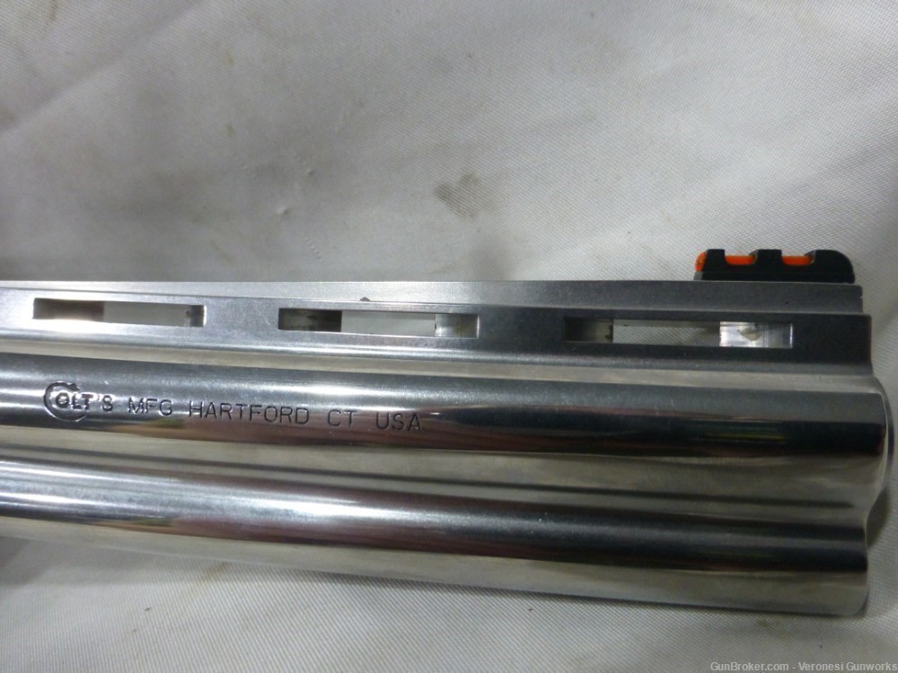 NIB Colt King Cobra Model D 22 LR 10 Shot Cylinder 6" KCOBRA22-SP6RFO-img-3