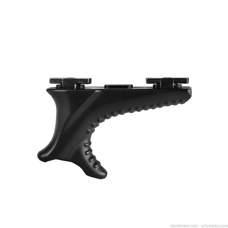 VISM Tactical Aluminum Rifle Hand Stop Grip fits MLOK Slots Savage MSR15-img-1