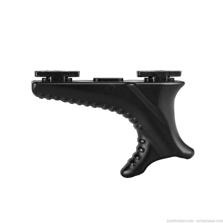 VISM Tactical Aluminum Rifle Hand Stop Grip fits MLOK Slots Savage MSR15-img-0