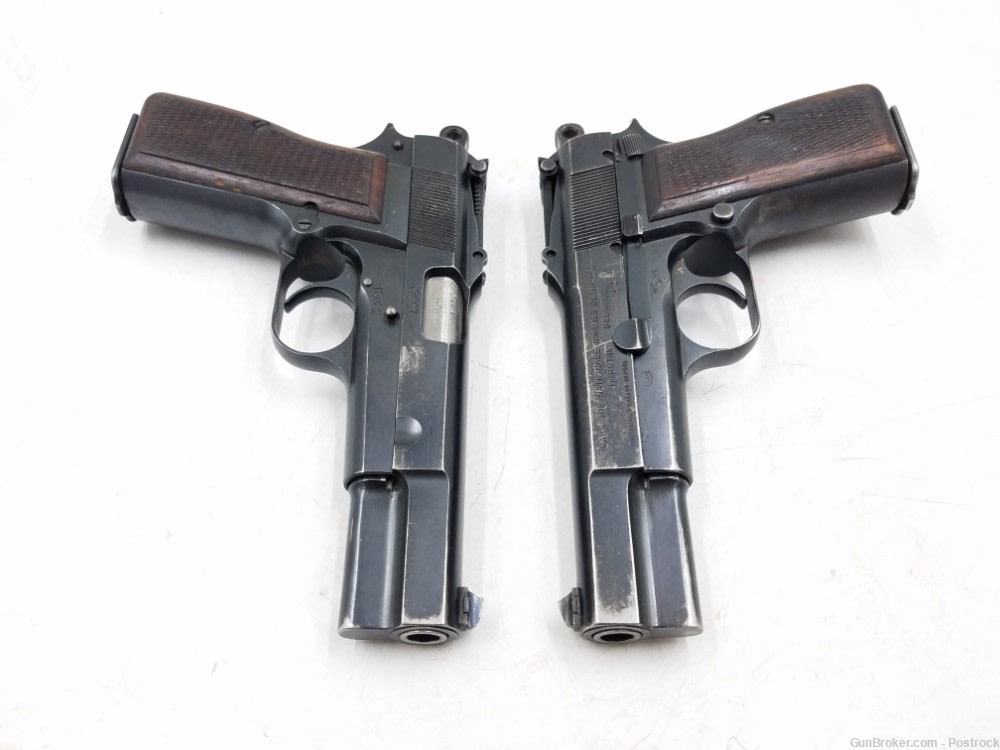 Matching Set of 2 FN/Browning Finnish SA marked HI-powerP-35 Pistols -img-45