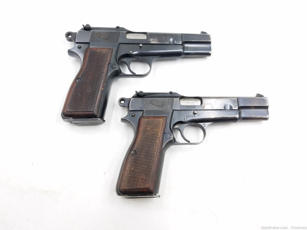 Matching Set of 2 FN/Browning Finnish SA marked HI-powerP-35 Pistols -img-0