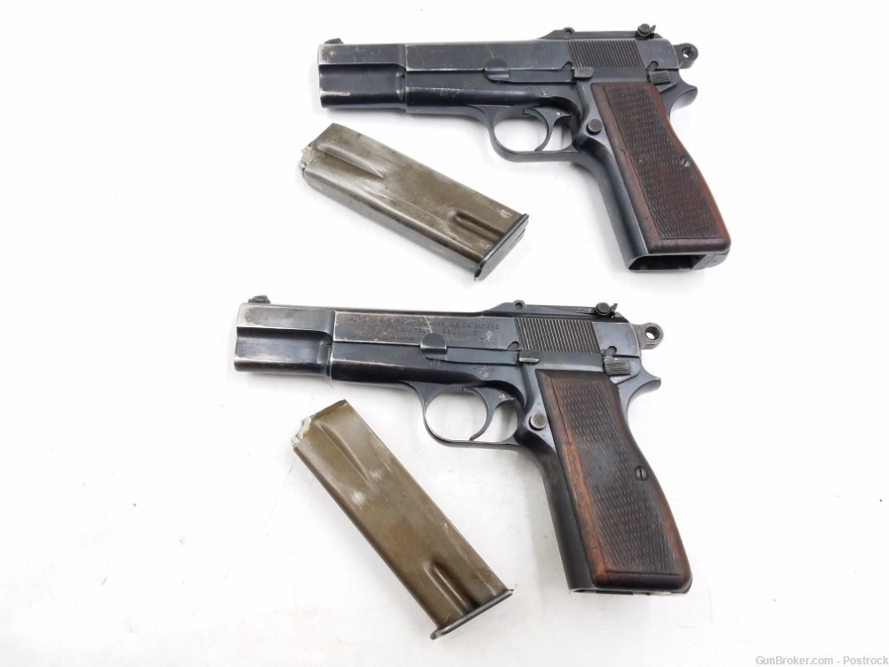 Matching Set of 2 FN/Browning Finnish SA marked HI-powerP-35 Pistols -img-14
