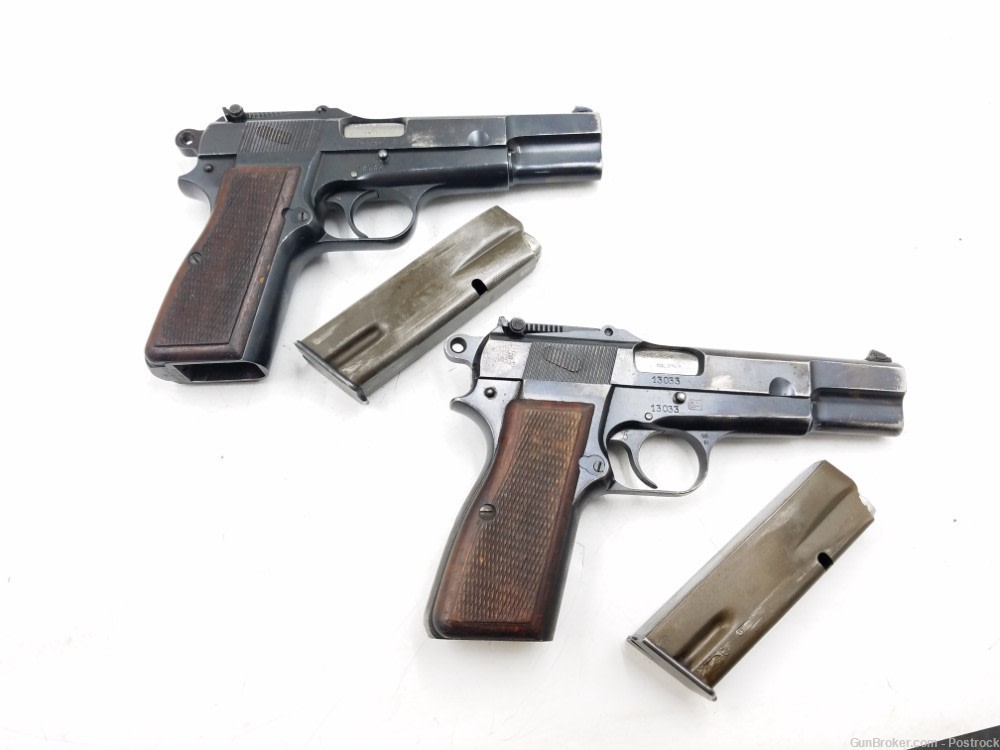 Matching Set of 2 FN/Browning Finnish SA marked HI-powerP-35 Pistols -img-13