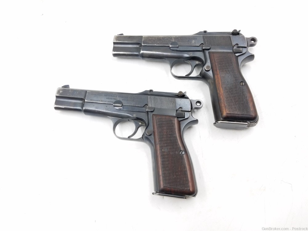 Matching Set of 2 FN/Browning Finnish SA marked HI-powerP-35 Pistols -img-2