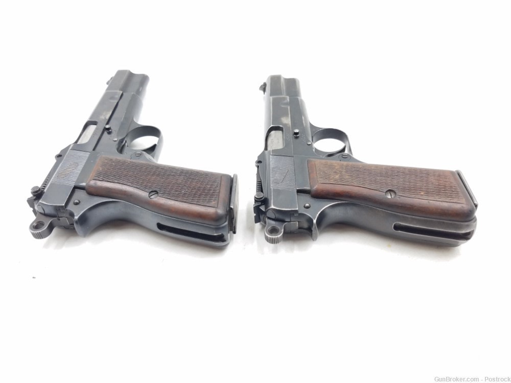 Matching Set of 2 FN/Browning Finnish SA marked HI-powerP-35 Pistols -img-44