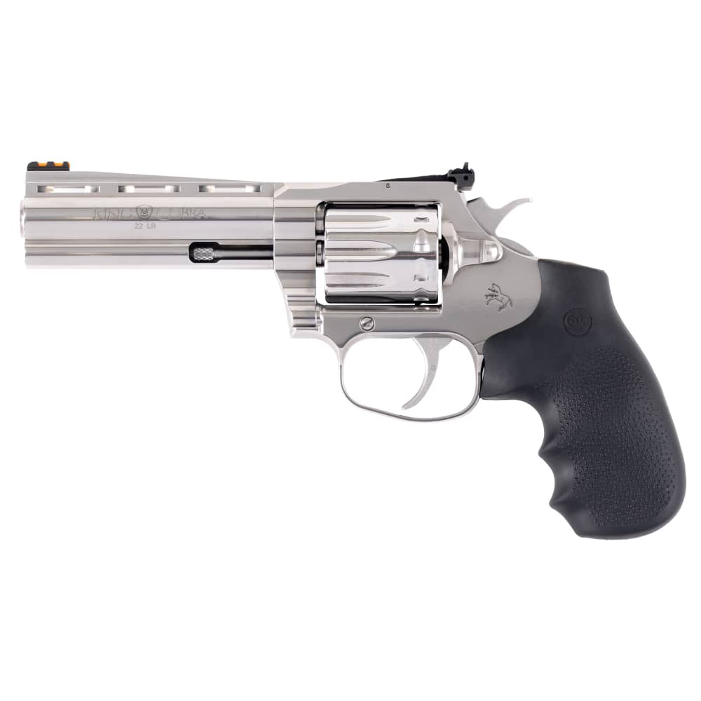 Colt's Man. Colt King Cobra Double Action/Single Action Revolver 22LR 4.25"-img-1