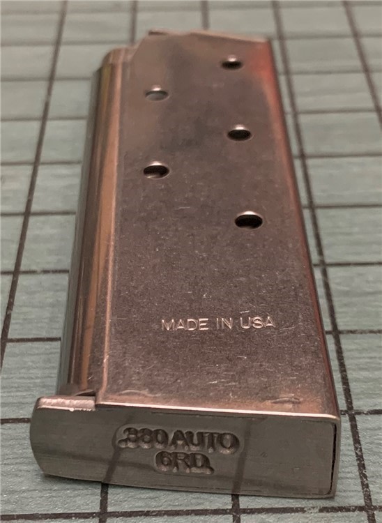 SPRINGFIELD ARMORY PG6806 911 380acp 6 Round Stainless-img-1