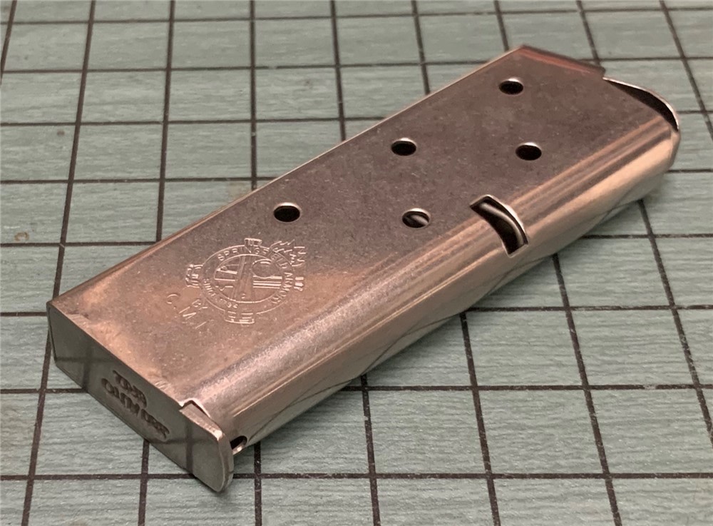 SPRINGFIELD ARMORY PG6806 911 380acp 6 Round Stainless-img-0