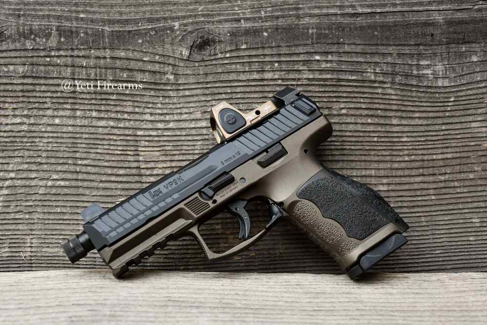 Heckler & Koch VP9A1 K Tactical 9mm W/ Trijicon RMR HRS Midnight Bronze-img-6