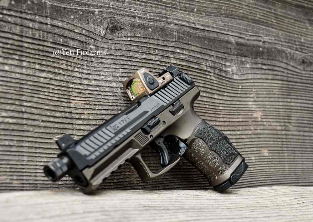 Heckler & Koch VP9A1 K Tactical 9mm W/ Trijicon RMR HRS Midnight Bronze-img-4