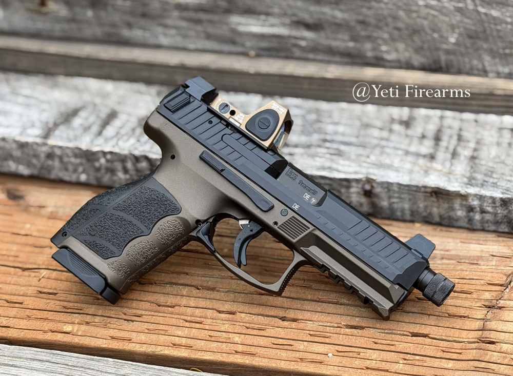Heckler & Koch VP9A1 K Tactical 9mm W/ Trijicon RMR HRS Midnight Bronze-img-3