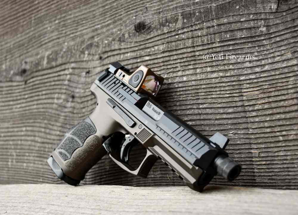 Heckler & Koch VP9A1 K Tactical 9mm W/ Trijicon RMR HRS Midnight Bronze-img-5