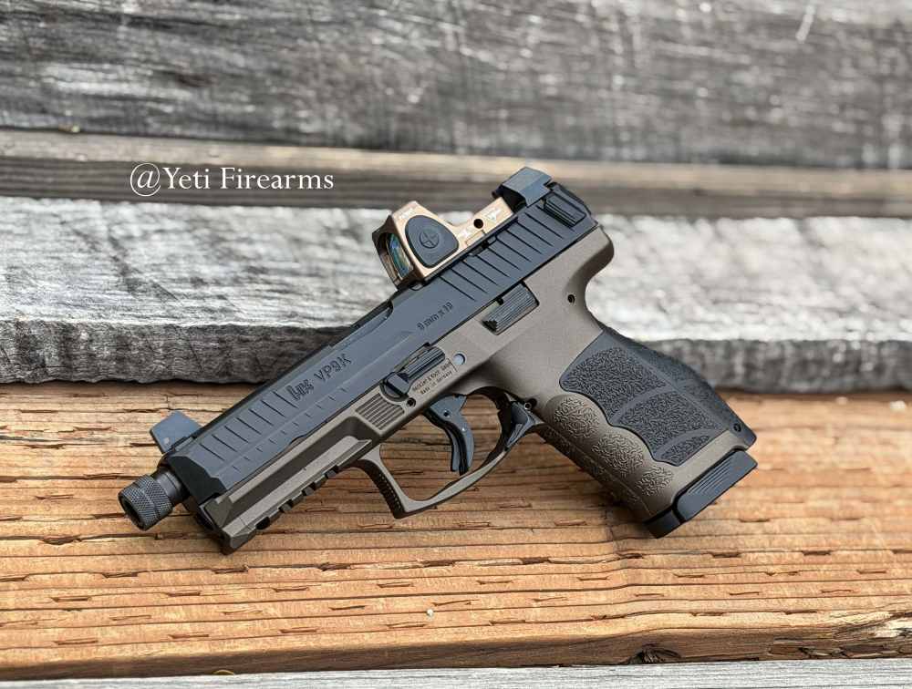 Heckler & Koch VP9A1 K Tactical 9mm W/ Trijicon RMR HRS Midnight Bronze-img-2