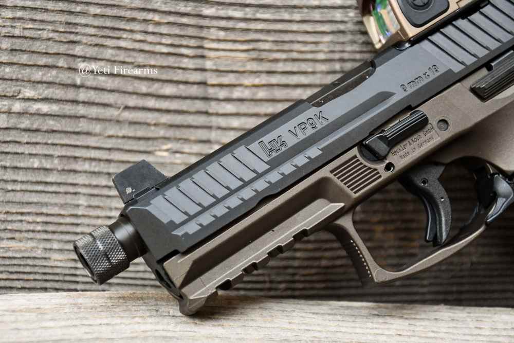 Heckler & Koch VP9A1 K Tactical 9mm W/ Trijicon RMR HRS Midnight Bronze-img-8