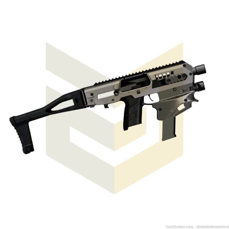 CZ P10 CAA MCK MICRO RONI GEN2 GRAY BRACE CONVERSION KIT-img-0