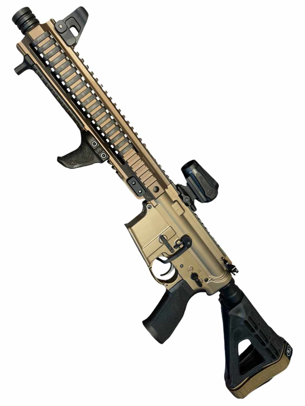10.5in (300 BLK) Wilson Combat & KAK FDE ANODIZED AR15 Pistol -CWRAY-img-66