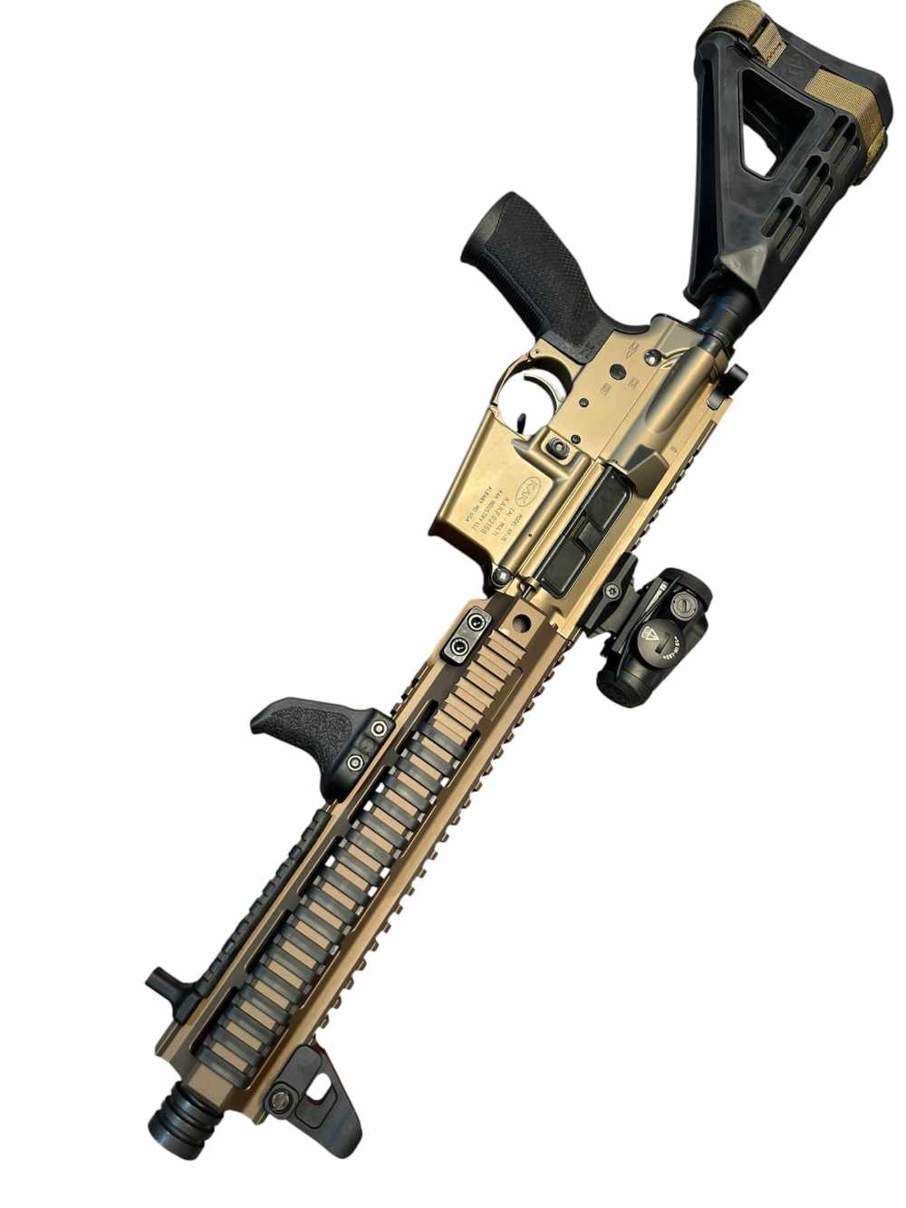 10.5in (300 BLK) Wilson Combat & KAK FDE ANODIZED AR15 Pistol -CWRAY-img-64