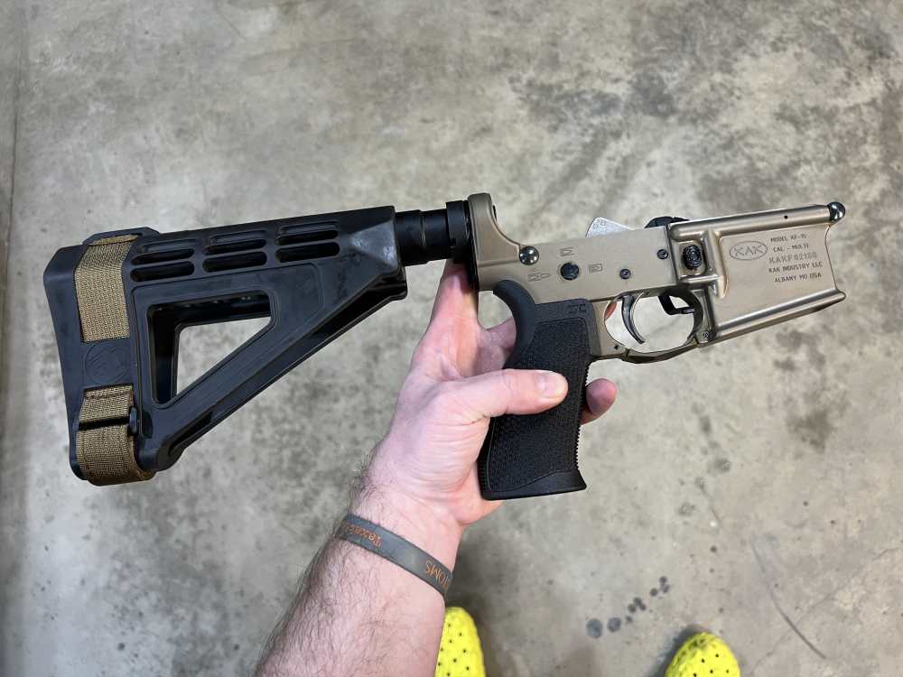 10.5in (300 BLK) Wilson Combat & KAK FDE ANODIZED AR15 Pistol -CWRAY-img-20