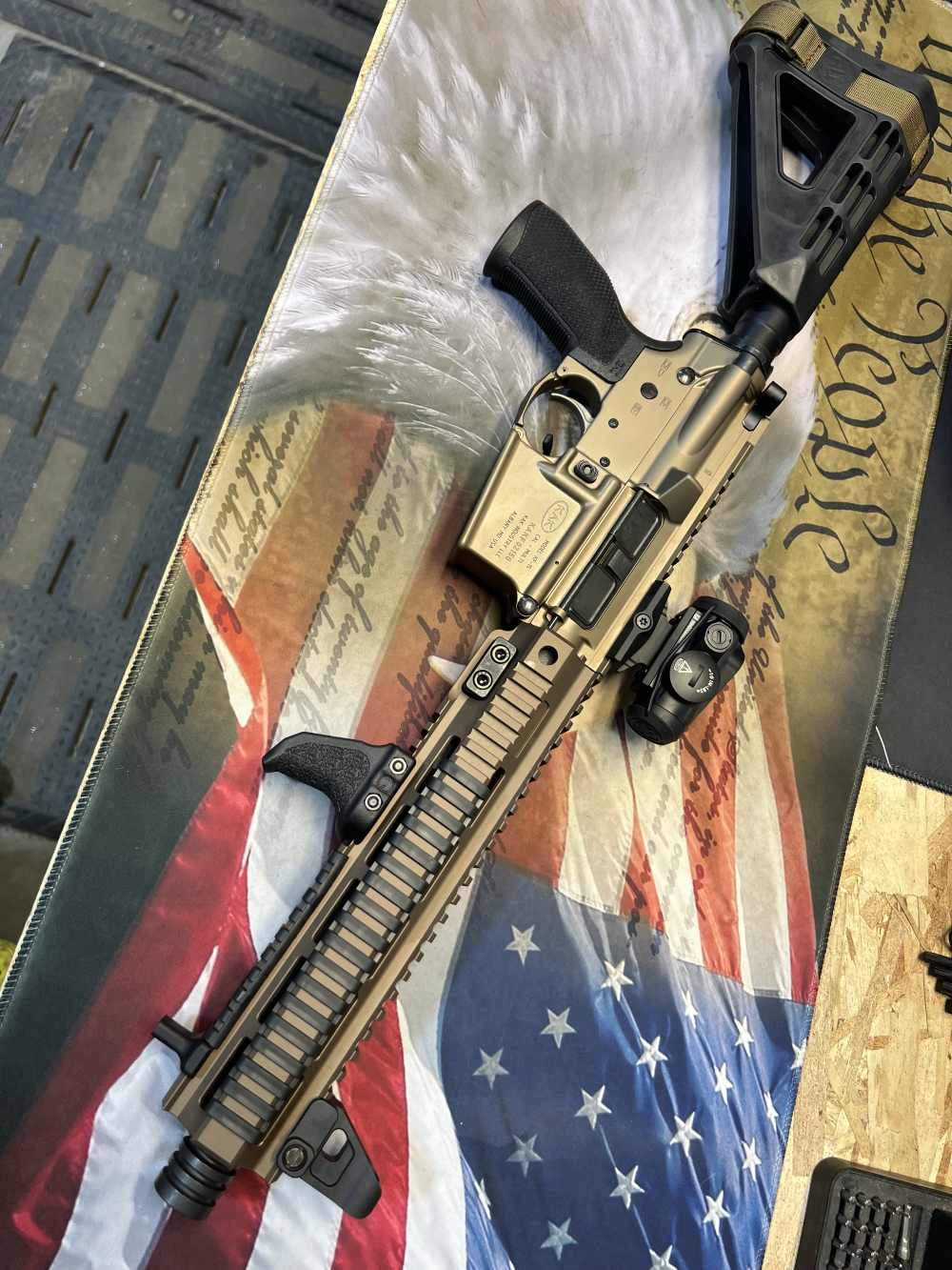 10.5in (300 BLK) Wilson Combat & KAK FDE ANODIZED AR15 Pistol -CWRAY-img-79